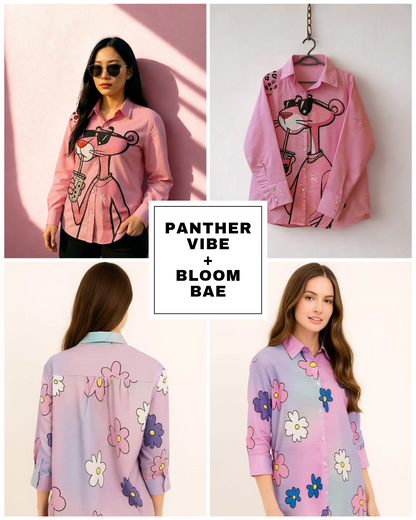 Panther & Bloom Duo-Funky Meets Floral