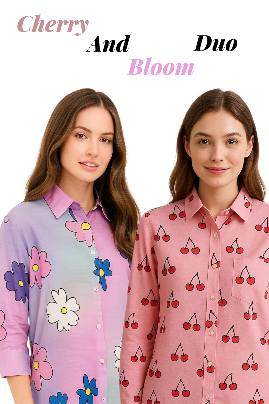 Cherry & Bloom Duo – Sweet Meets Floral