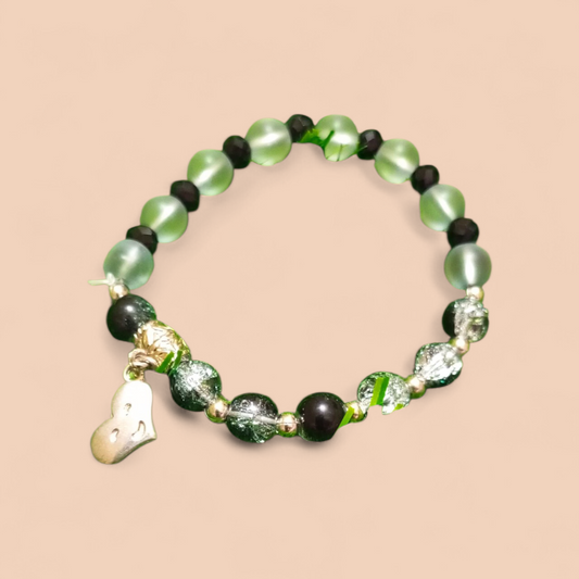 Heart Pendant Bracelet