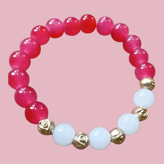 Red Pearl Bracelet