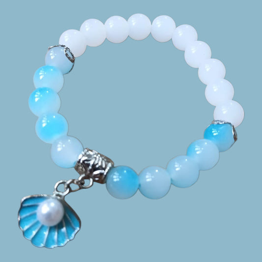Pearl In a Shell Bracelet