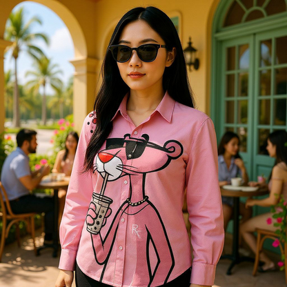 Panther Vibe Casual Wear Shirt