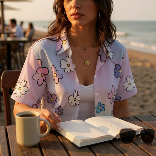 Bloom Bae Button-Up Shirt