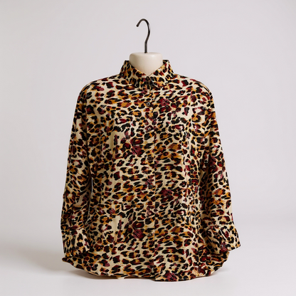 Leopard Bae - ButtonDown Shirt