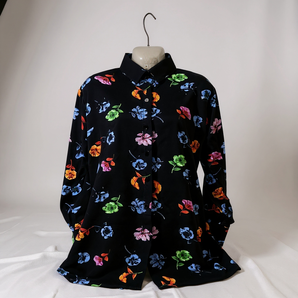 Floral Bae - ButtonDown Shirt