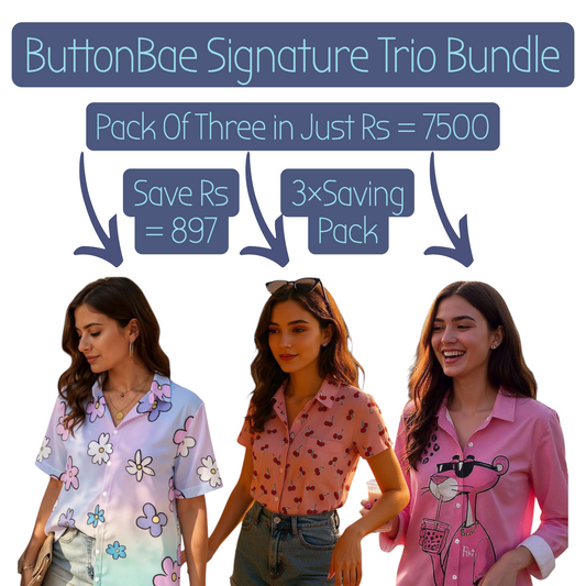ButtonBae Exclusive Deal Pack of 3